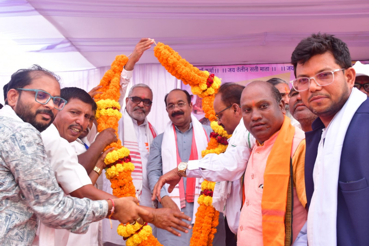 साहू संघ की ओर से आयोजित तेलीन सत्ती माता महोत्सव में शामिल हुए उपमुख्यमंत्री अरुण साव, कहा- प्रधानमंत्री नरेंद्र मोदी समाज के गौरव