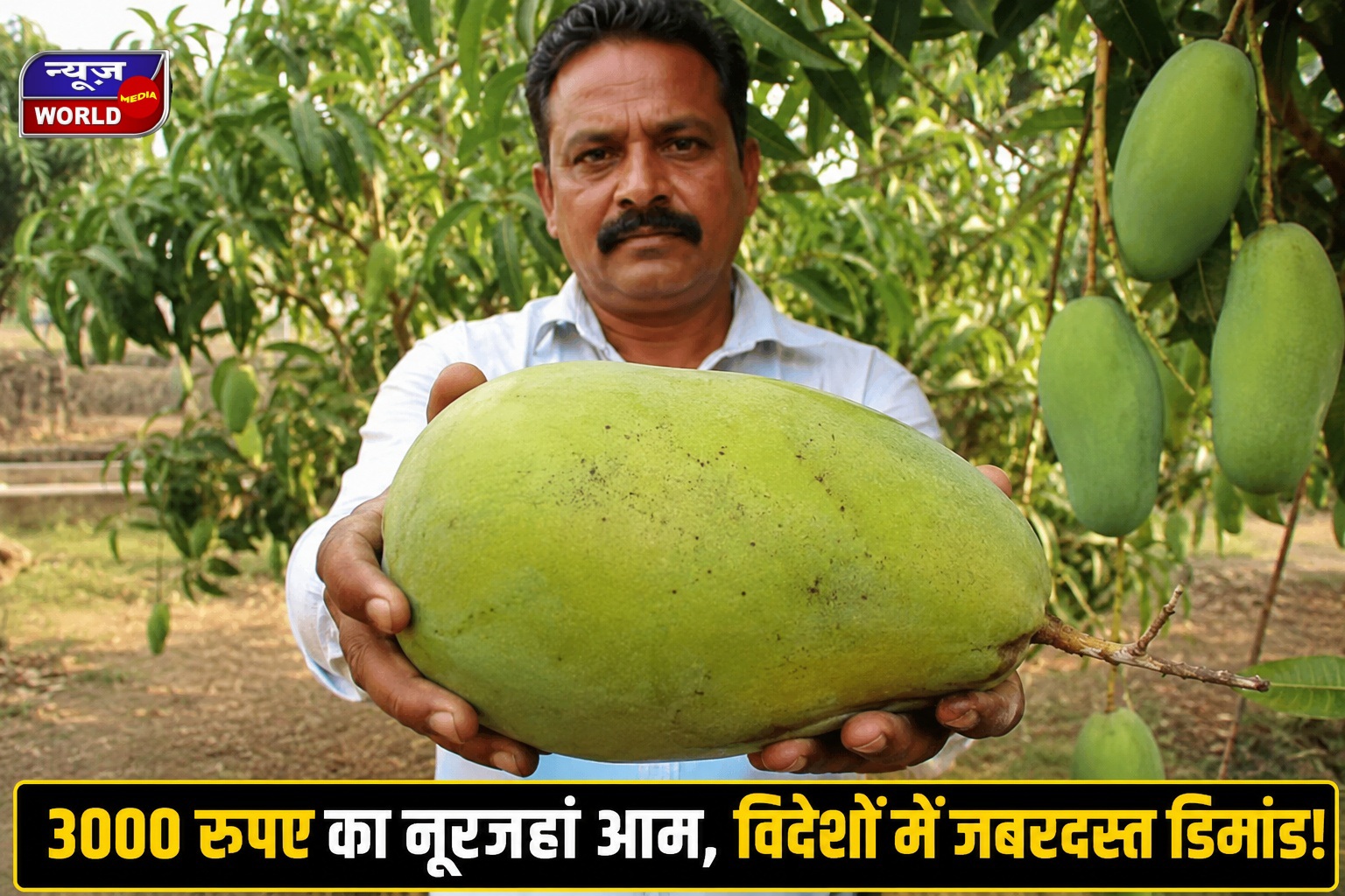 मध्यप्रदेश का नूरजहां आम बना विदेशी बाजार का स्टार, एक फल की कीमत सुन चौंक जाएंगे