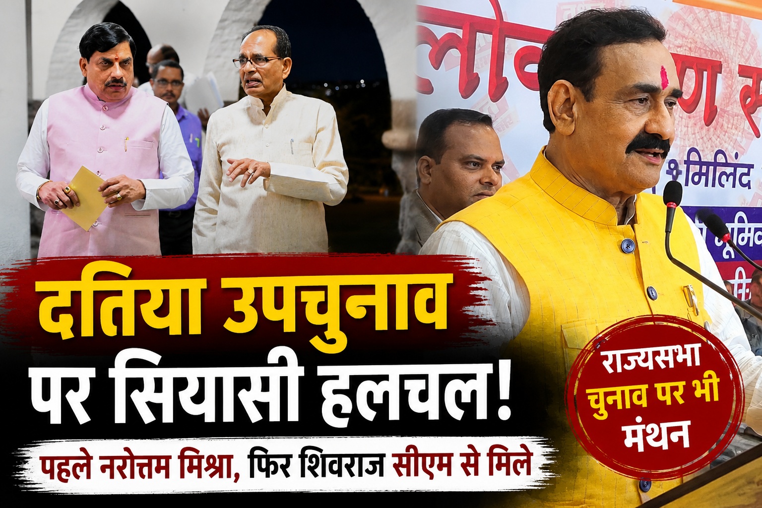 सीएम हाउस में पहले नरोत्तम, फिर शिवराज... आखिर मध्यप्रदेश बीजेपी में क्या चल रहा है?