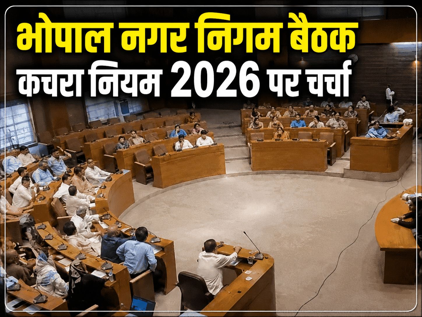 भोपाल कचरा नियम 2026: खुले में कचरा फेंका या जलाया तो लगेगा जुर्माना, 100 लोगों के कार्यक्रम पर भी नया नियम
