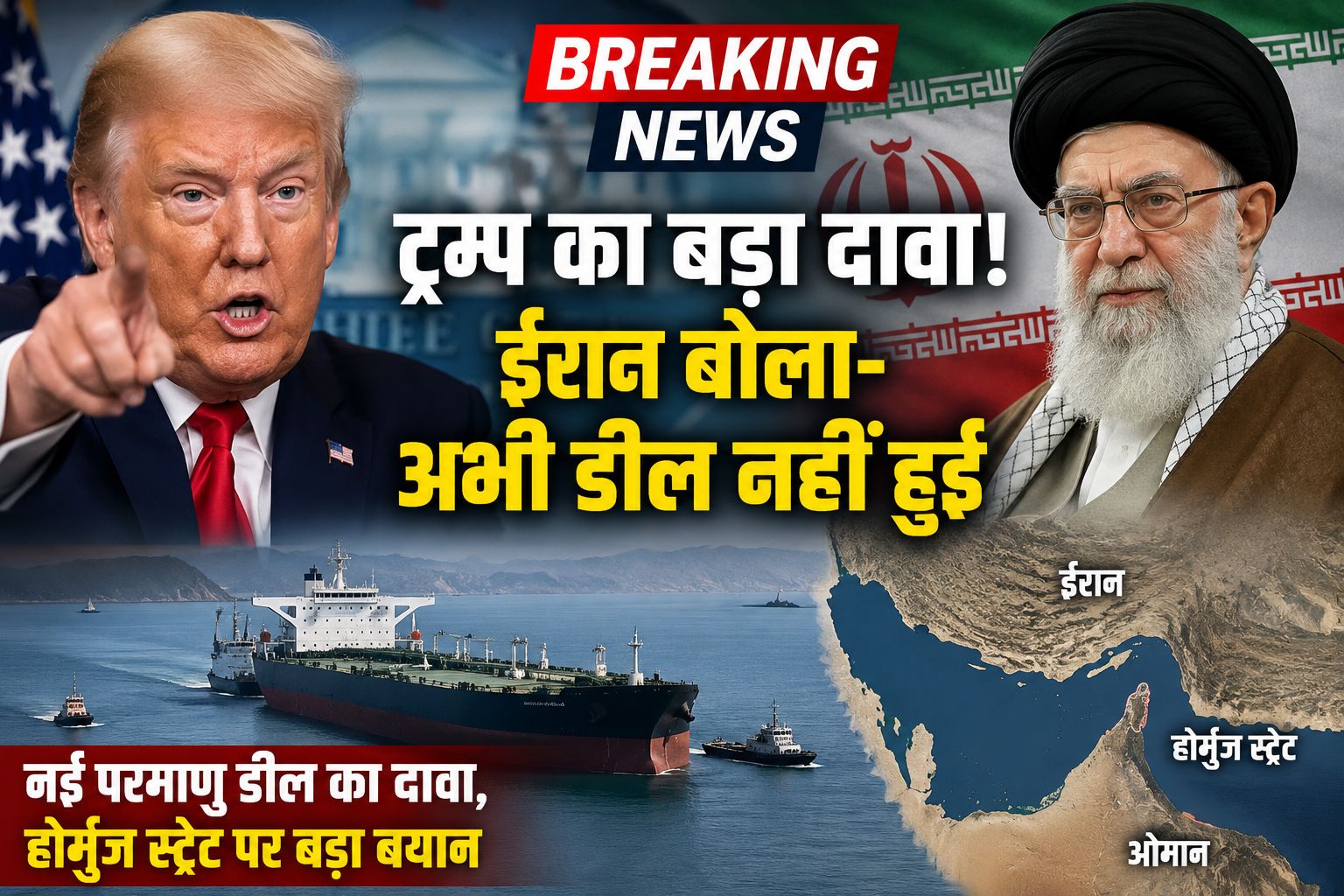 ट्रम्प बोले- ईरान नहीं बनाएगा परमाणु हथियार, ईरान ने कहा- अभी कोई अंतिम फैसला नहीं
