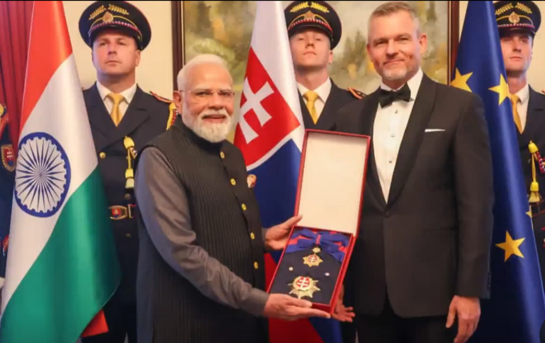 पीएम नरेंद्र मोदी को स्लोवाकिया का सर्वोच्च नागरिक सम्मान मिलने पर सीएम डॉ. मोहन यादव ने दी बधाई