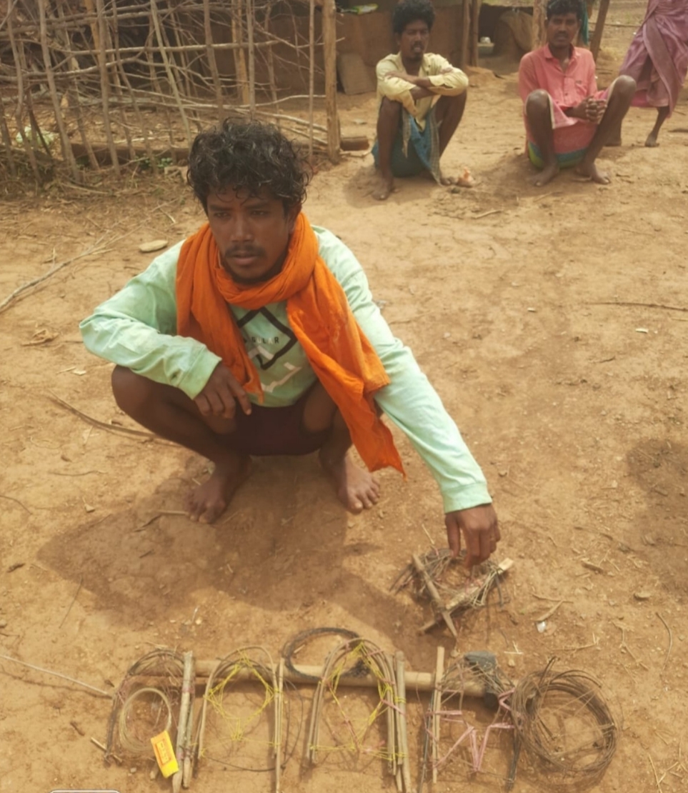नर चीतल के अवैध शिकार का खुलासा, सात आरोपी गिरफ्तार कर भेजे गए जेल
