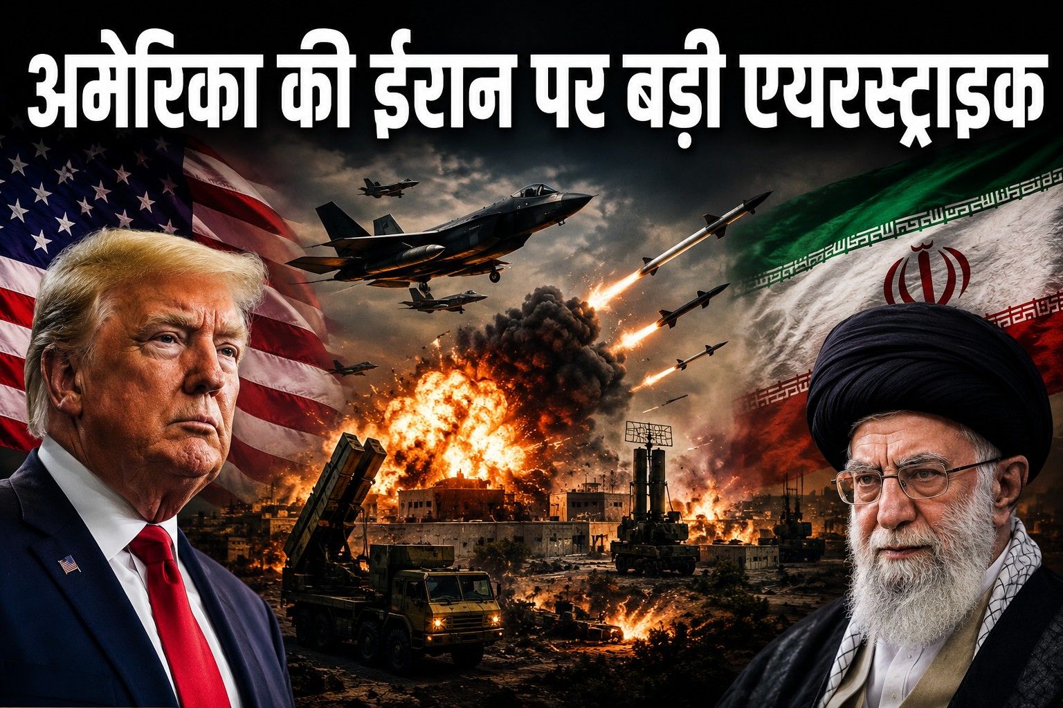 सीजफायर के बीच फिर भड़का तनाव, अमेरिका की ईरान पर बड़ी एयरस्ट्राइक, ईरान ने भी जवाबी हमले का किया दावा