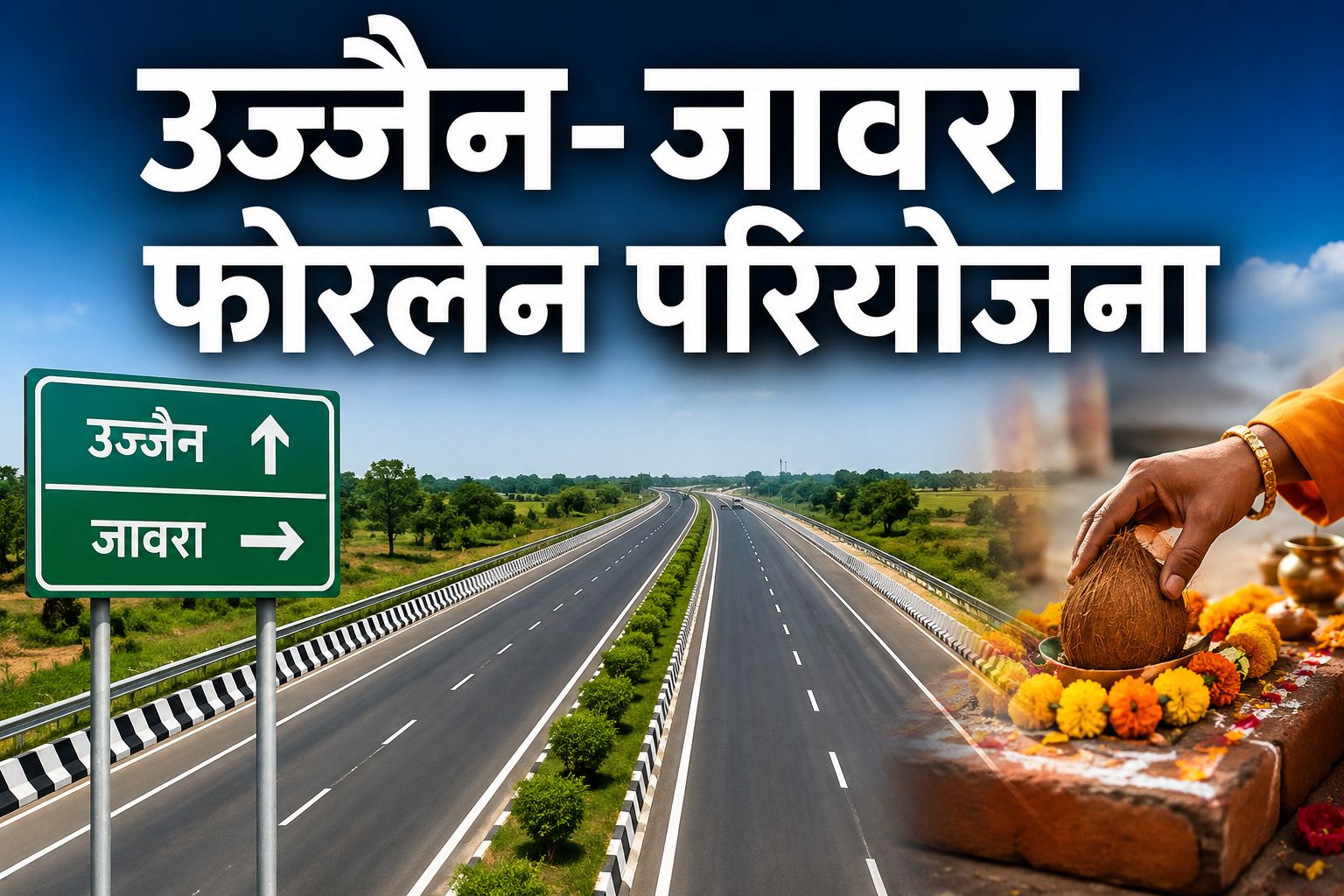 सीएम मोहन यादव आज करेंगे उज्जैन–जावरा फोरलेन परियोजना की शुरुआत, दिल्ली–मुंबई एक्सप्रेस-वे से जुड़ेगा उज्जैन