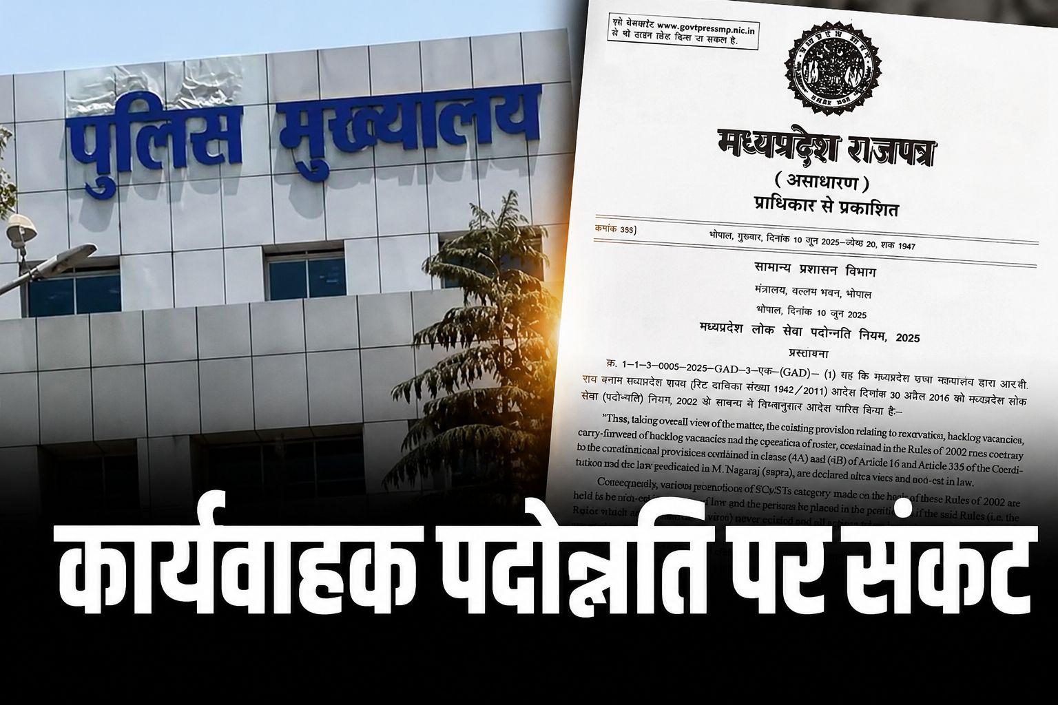 MP Police Promotion 2025: कार्यवाहक पदोन्नति पर संकट, 15 हजार पुलिसकर्मियों की जिम्मेदारियां बदल सकती हैं