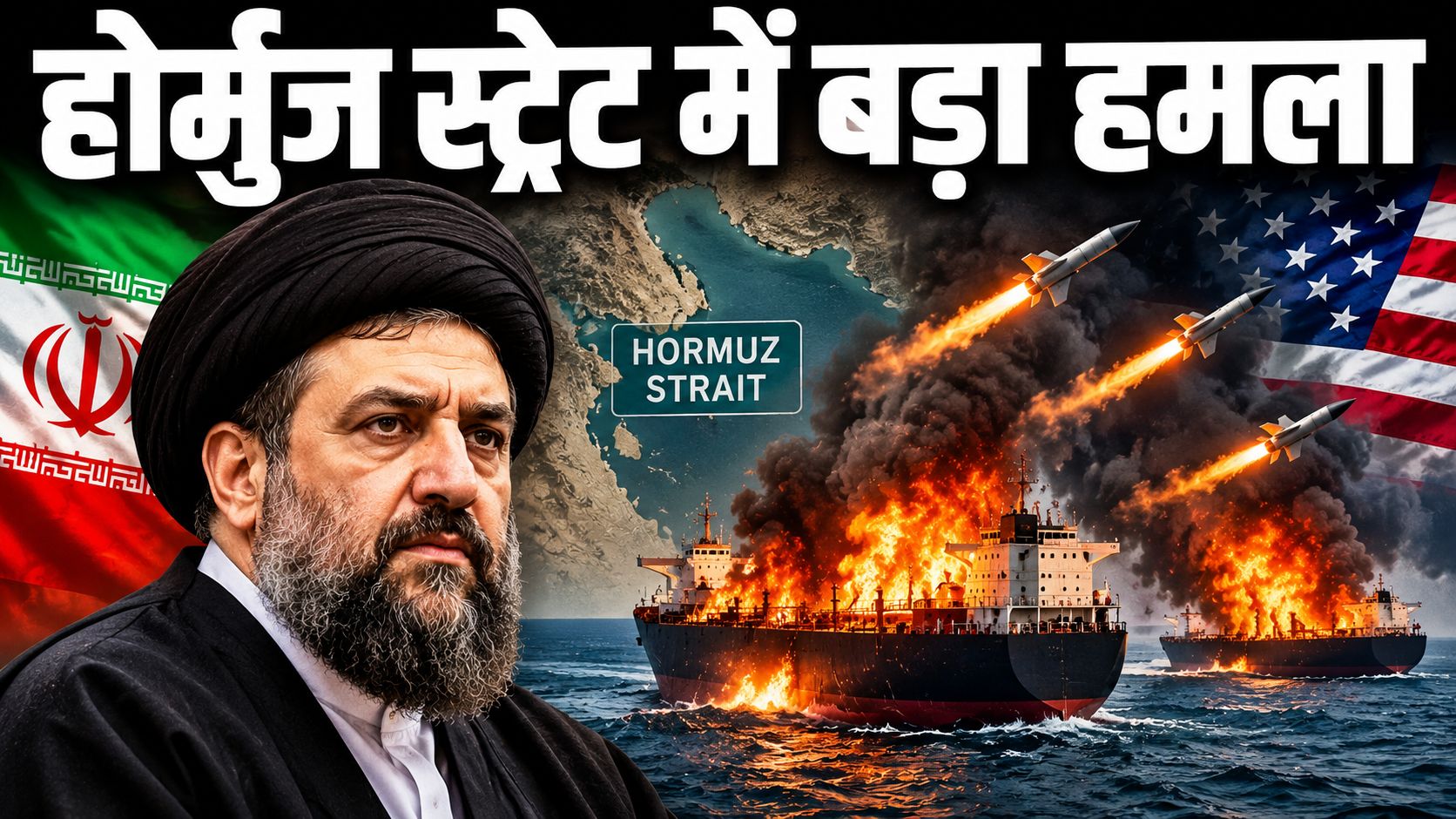 होर्मुज स्ट्रेट तनाव बढ़ा: UAE के दो तेल टैंकरों पर हमला, अमेरिका-ईरान में जवाबी सैन्य कार्रवाई तेज