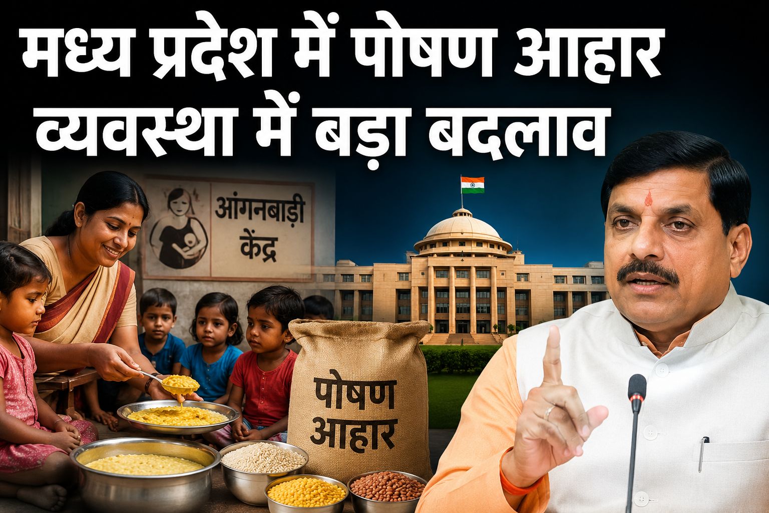 6 महीने से बंद पोषण आहार वितरण पर सरकार का बड़ा फैसला, 65 लाख बच्चों और 15 लाख महिलाओं को मिलेगी राहत
