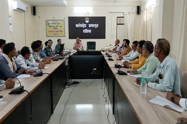 दतिया में रैली, सभा, लाउडस्पीकर सहित चुनावी गतिविधियों के लिए पूर्व अनुमति अनिवार्य