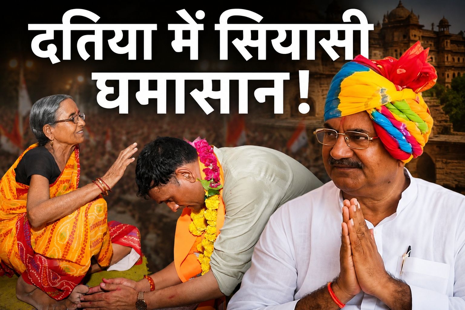 दतिया उपचुनाव में बूथ से बिरादरी तक पूरी ताकत, भाजपा और कांग्रेस ने झोंकी संगठन की पूरी शक्ति