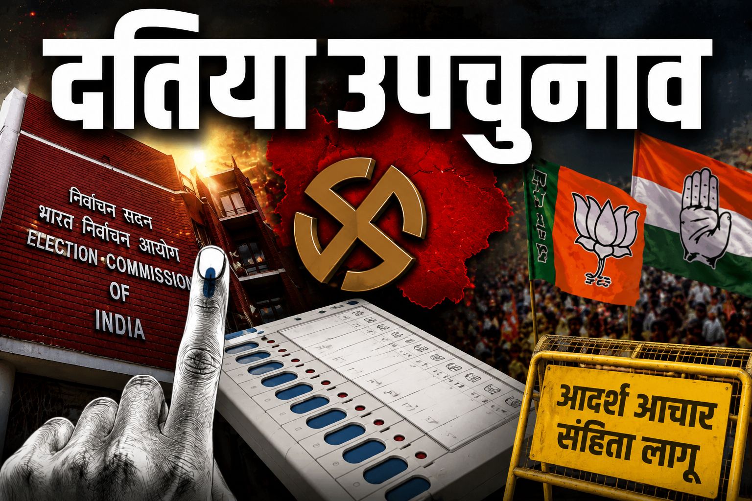 दतिया उपचुनाव 2026: निर्वाचन आयोग ने बढ़ाई सख्ती, चुनावी खर्च पर रहेगी पैनी नजर