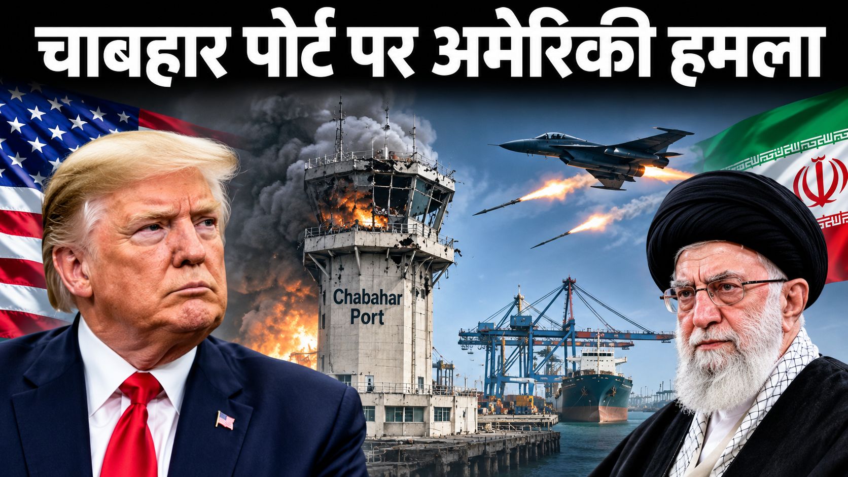 भारत के निवेश वाले चाबहार पोर्ट पर हमला, अमेरिका-ईरान तनाव के बीच होर्मुज स्ट्रेट में जहाजों की आवाजाही घटी