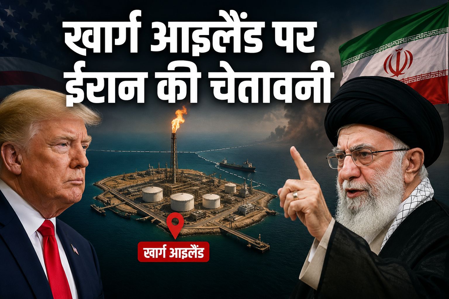 ईरान ने अमेरिका को दी चेतावनी, खार्ग आइलैंड पर कब्जे की कोशिश पड़ी तो सैनिक वापस नहीं लौटेंगे