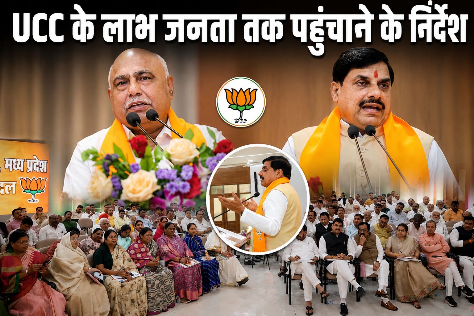 भाजपा विधायक दल की बैठक में CM मोहन यादव का संदेश, UCC के लाभ घर-घर पहुंचाने का दिया निर्देश