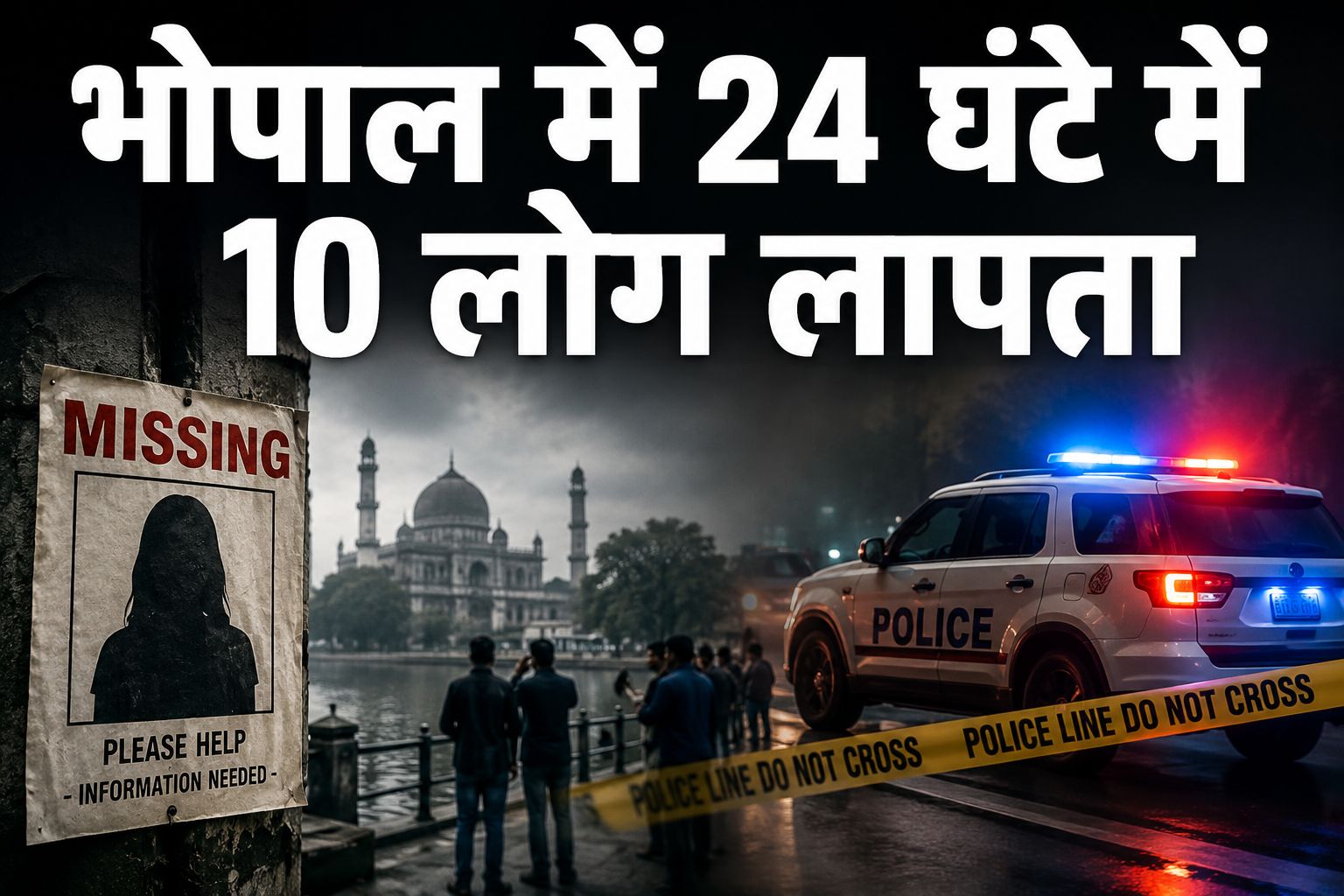 भोपाल में 24 घंटे में 10 लोग लापता, नाबालिग समेत कई युवक-युवतियों की तलाश में जुटी पुलिस
