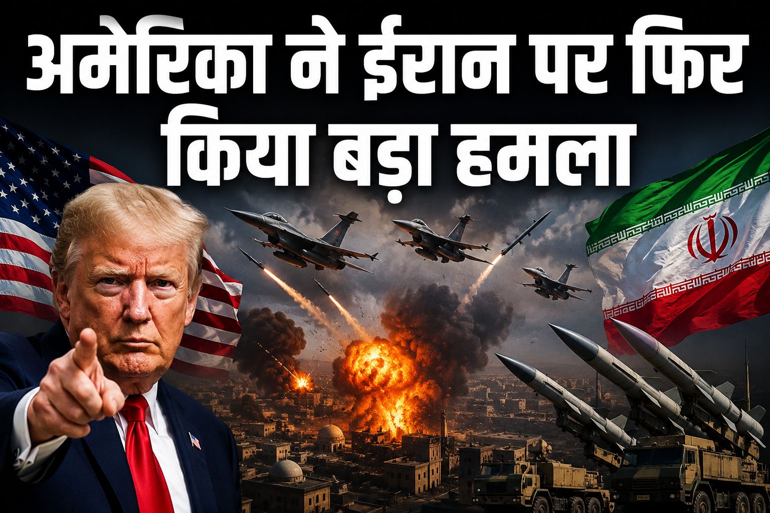 जॉर्डन में मिसाइलें नाकाम होने के बाद अमेरिका ने क्यों किया ईरान पर बड़ा हमला? जानिए पूरा घटनाक्रम