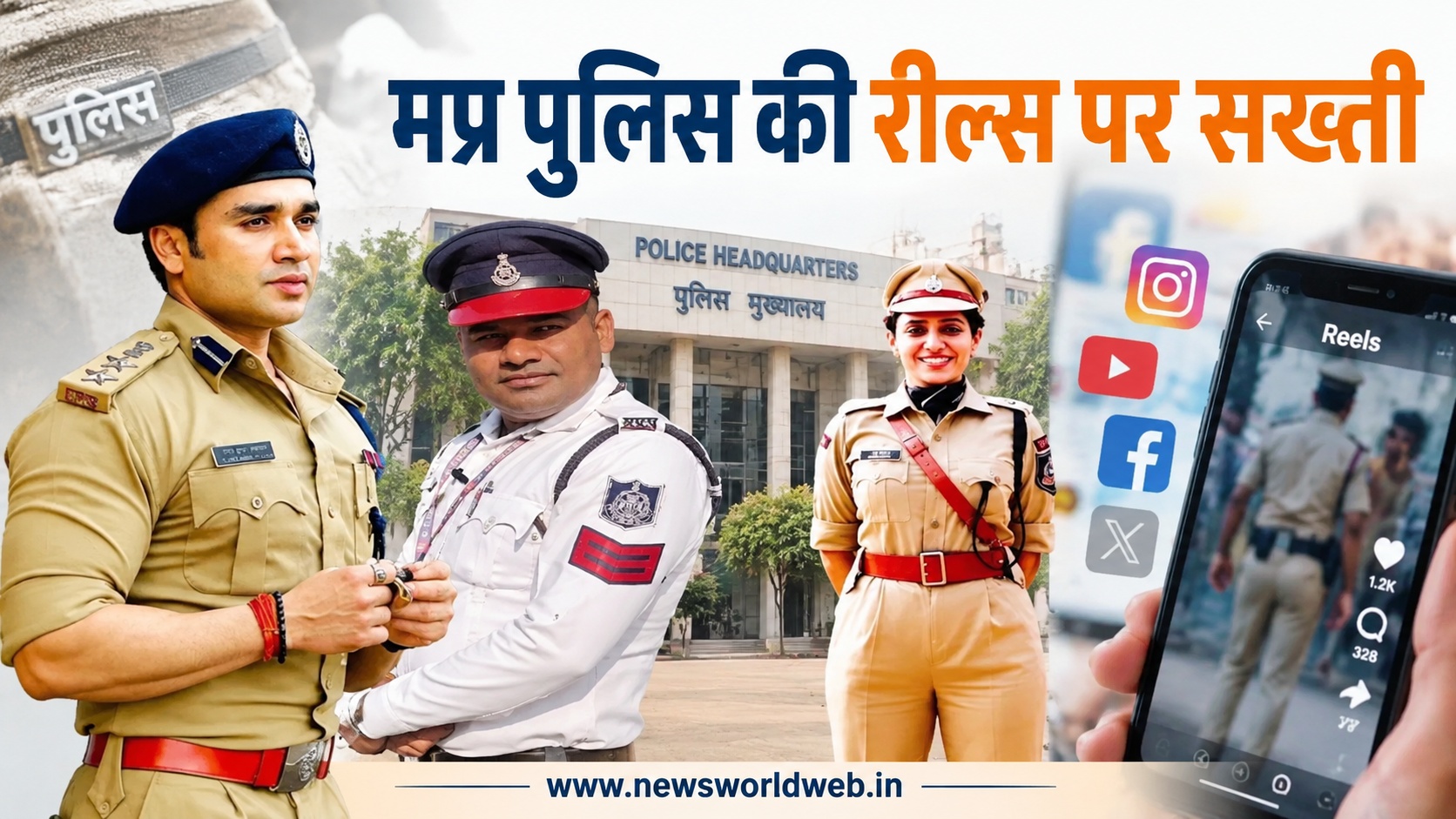 वर्दी में रील बनाई तो होगी कार्रवाई, ChatGPT पर भी रोक; जानिए मप्र पुलिस की नई सोशल मीडिया गाइडलाइन में क्या है?