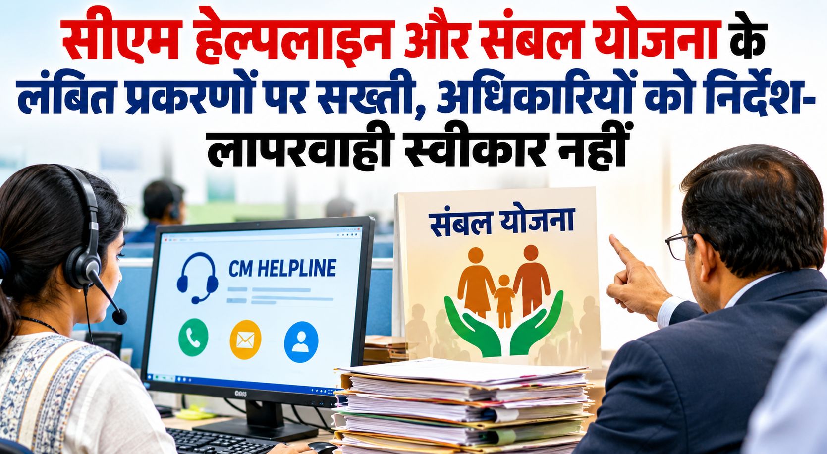 सीएम हेल्पलाइन और संबल योजना के लंबित प्रकरणों पर सख्ती, अधिकारियों को निर्देश-लापरवाही स्वीकार नहीं