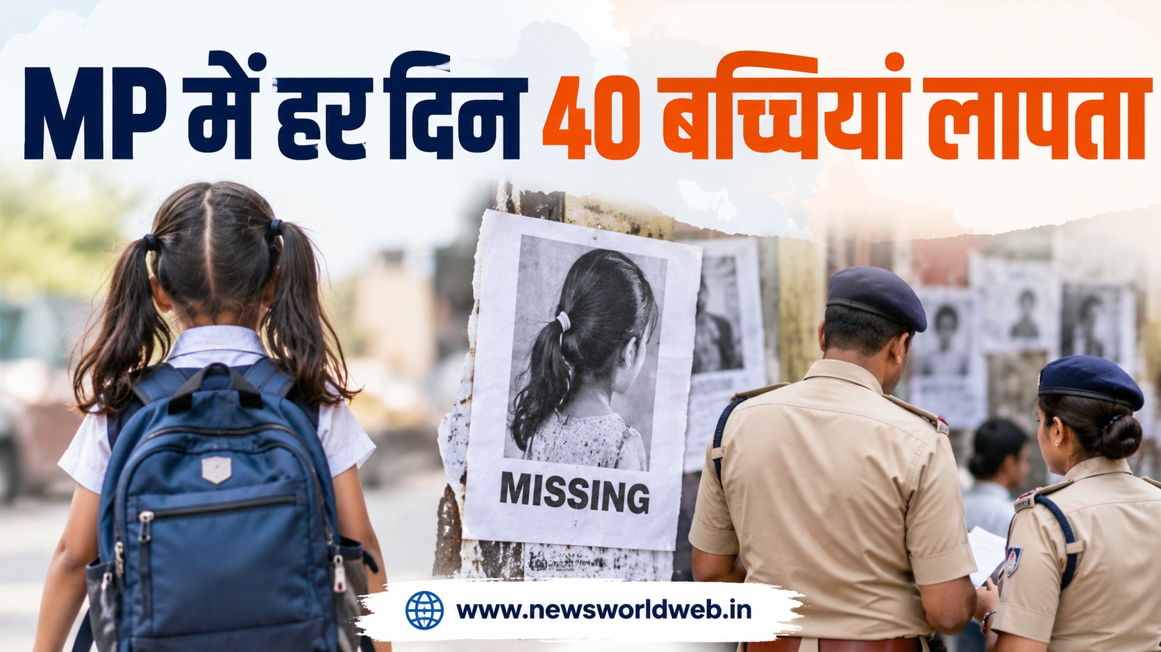 मध्य प्रदेश में हर दिन करीब 40 बच्चियां लापता, 3303 अब भी नहीं मिलीं; छह जिलों के आंकड़े चौंकाने वाले