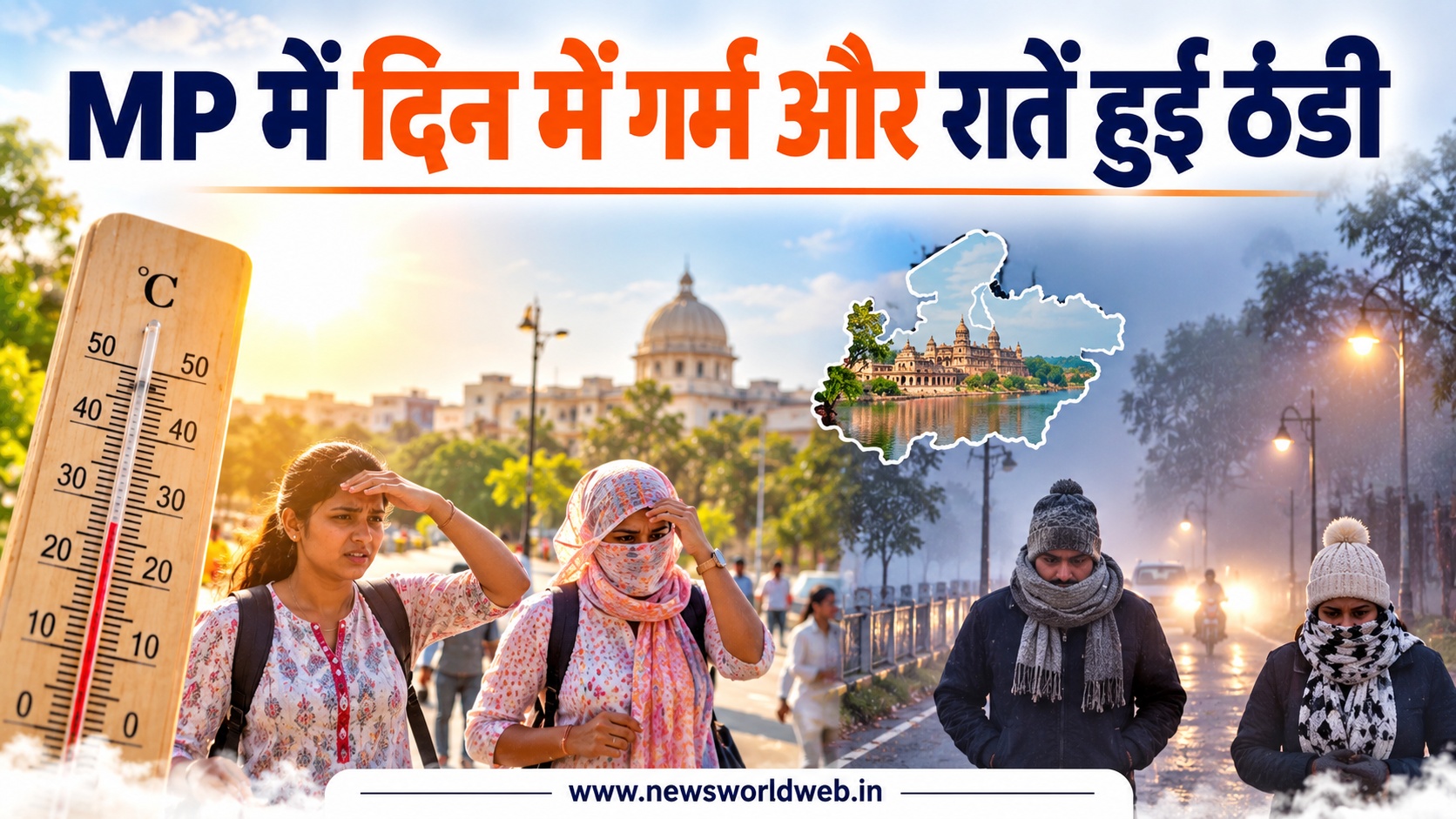 मध्य प्रदेश मौसम: मानसून विदाई के बाद रात में बढ़ी ठंड, 7-8 अक्टूबर को इन जिलों में बारिश का अलर्ट