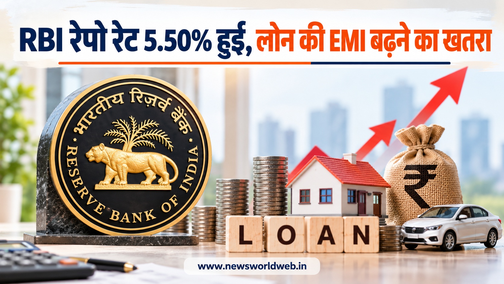 RBI ने 4 साल बाद बढ़ाई रेपो रेट, अब 5.50% हुआ आंकड़ा; जानिए आपकी EMI पर क्या पड़ेगा असर