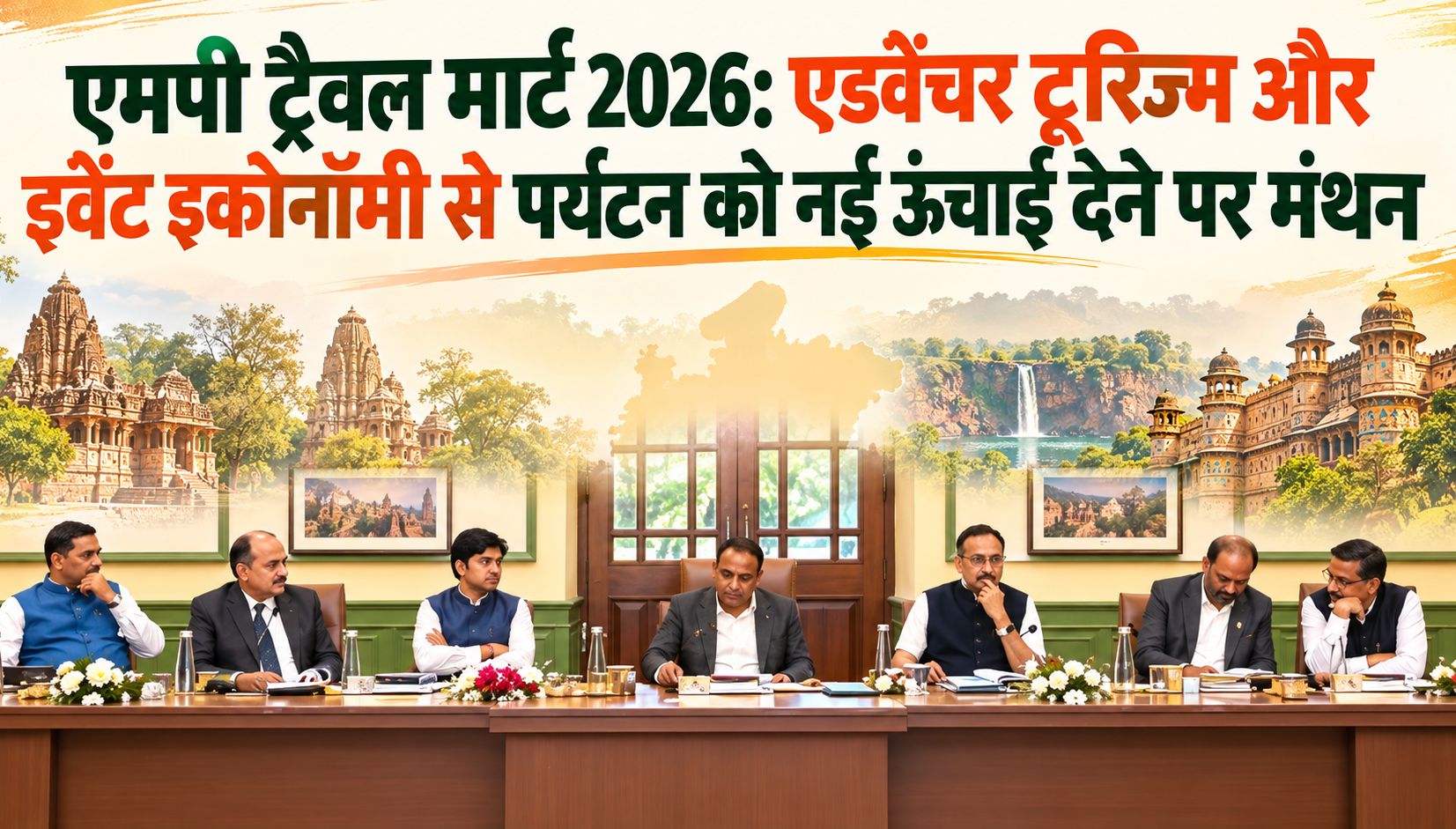 एमपी ट्रैवल मार्ट 2026: एडवेंचर टूरिज्म और इवेंट इकोनॉमी से पर्यटन को नई ऊंचाई देने पर मंथन