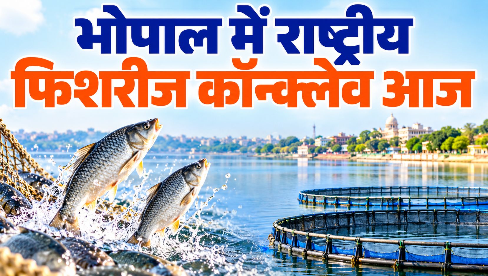 भोपाल में राष्ट्रीय फिशरीज कॉन्क्लेव आज, मत्स्य क्षेत्र में निवेश और निर्यात को मिलेगा बढ़ावा