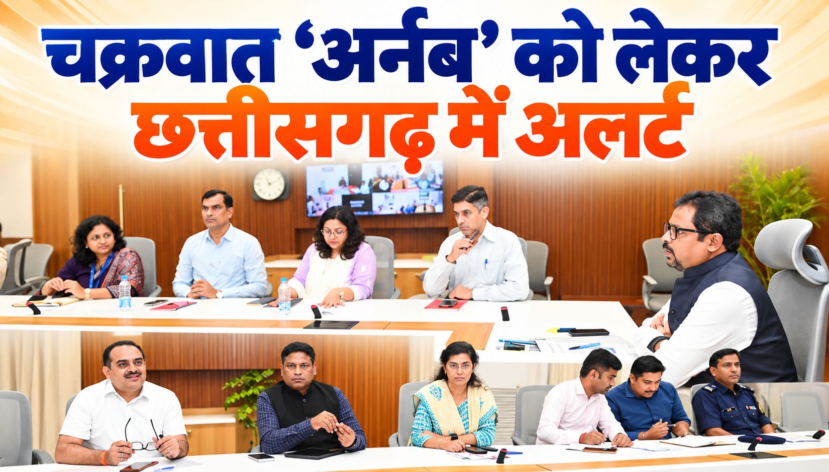चक्रवात ‘अर्नब’ को लेकर छत्तीसगढ़ में अलर्ट, 27 से 29 अक्टूबर तक विशेष सतर्कता