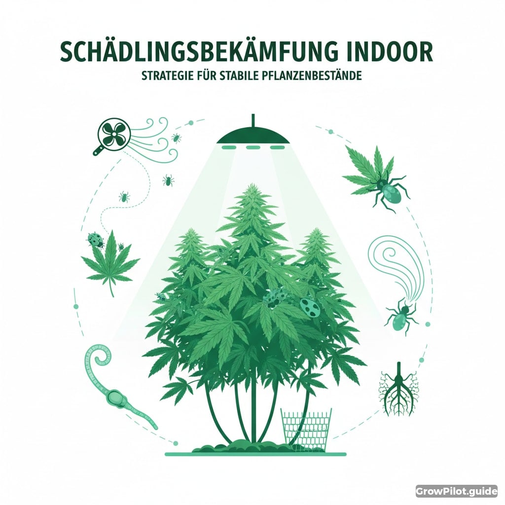 Indoor pest control: strategies for stable plant populations