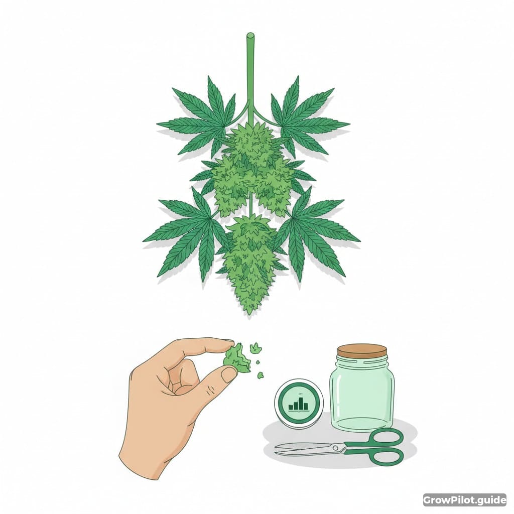 Check residual moisture safely before storage – GrowPilot.guide
