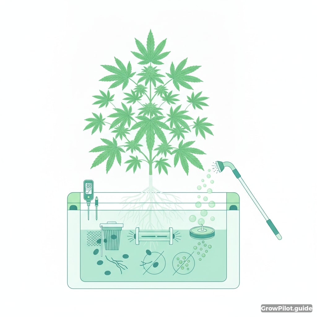 Pythium im Hydro-Grow sicher eindämmen – GrowPilot.guide