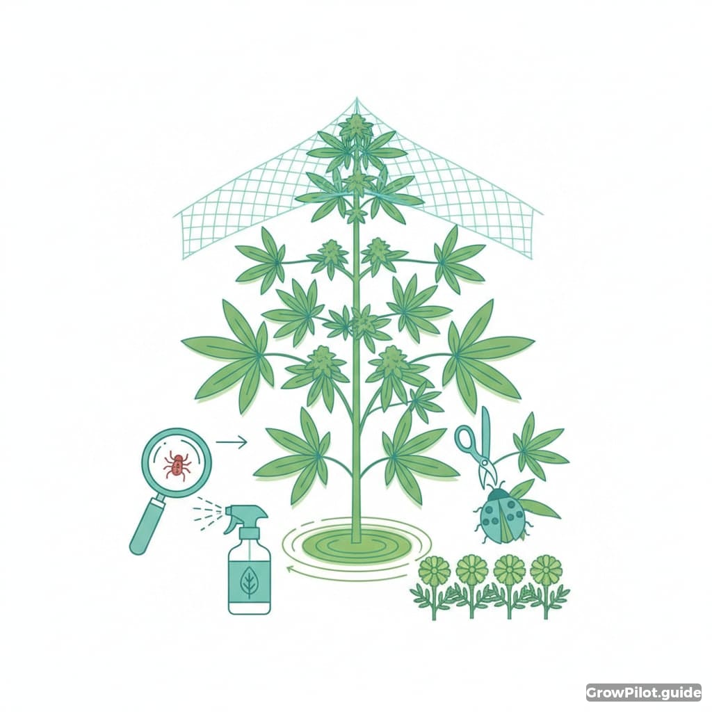 Effectively control outdoor spider mites in open fields – GrowPilot.guide