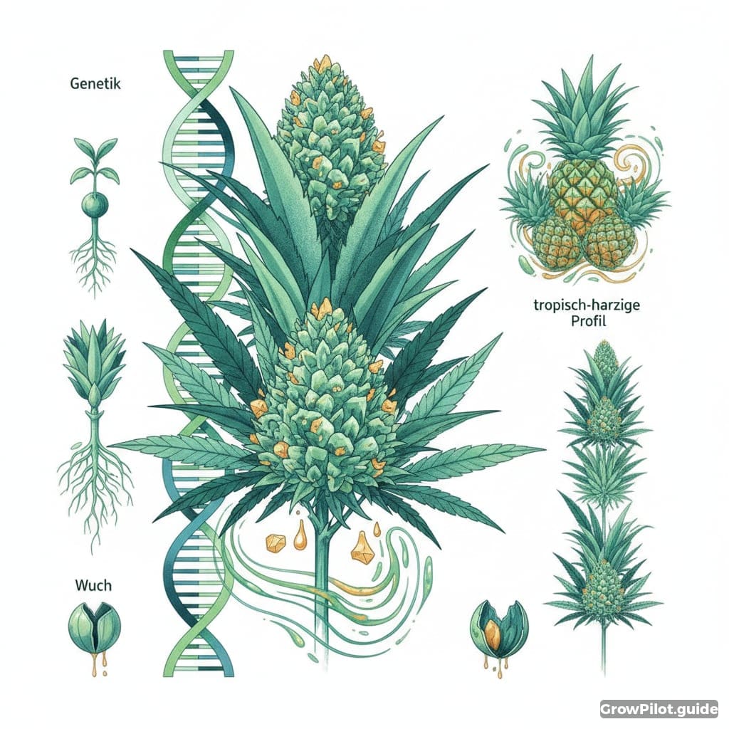 Pineapple Express: Genetics, Growth, and Its Tropical, Resinous Profile