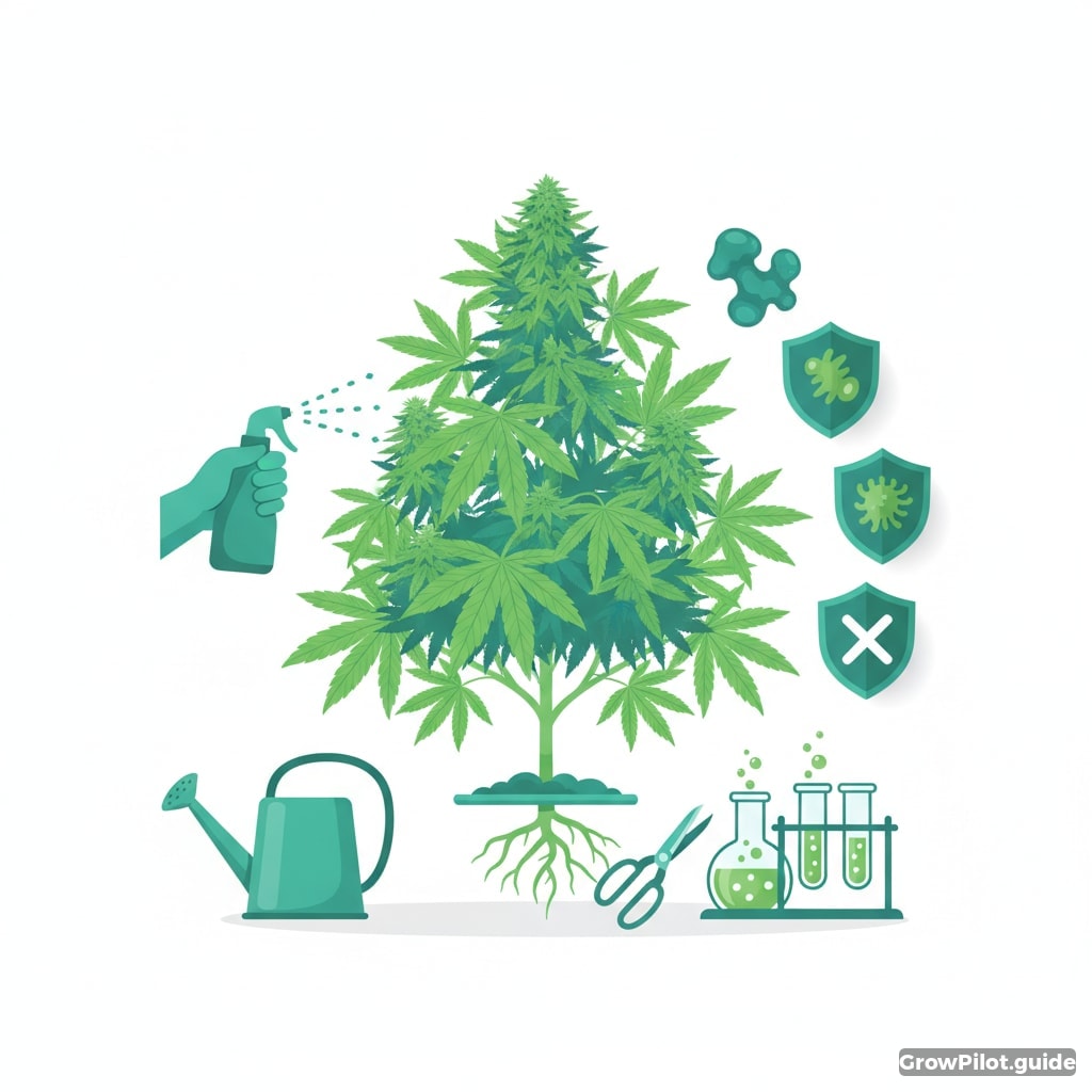 Fungicides in cannabis cultivation: application and selection – GrowPilot.guide