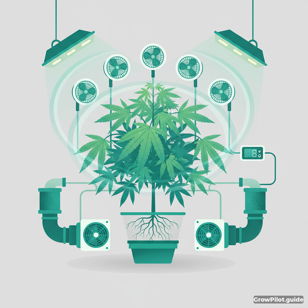 Optimal ventilation in indoor cannabis cultivation – GrowPilot.guide