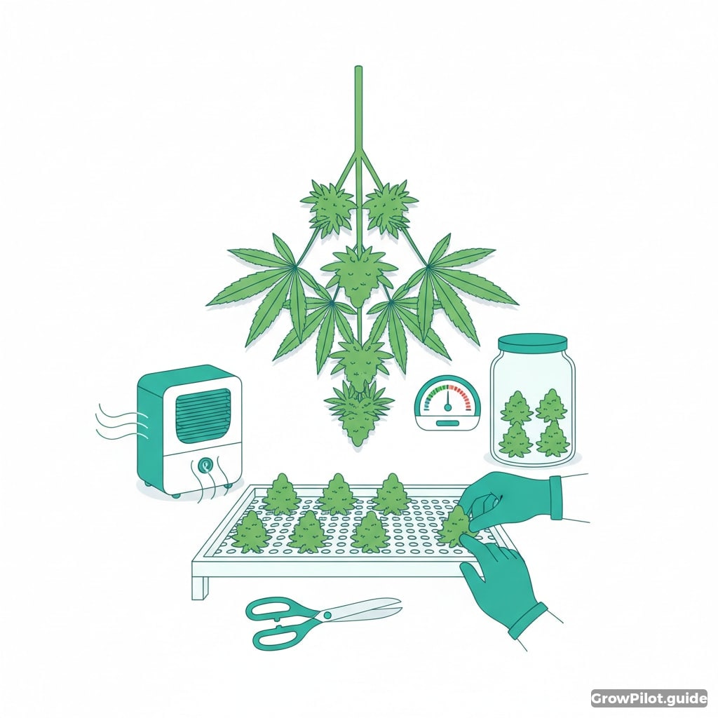 Gentle handling after harvesting – GrowPilot.guide