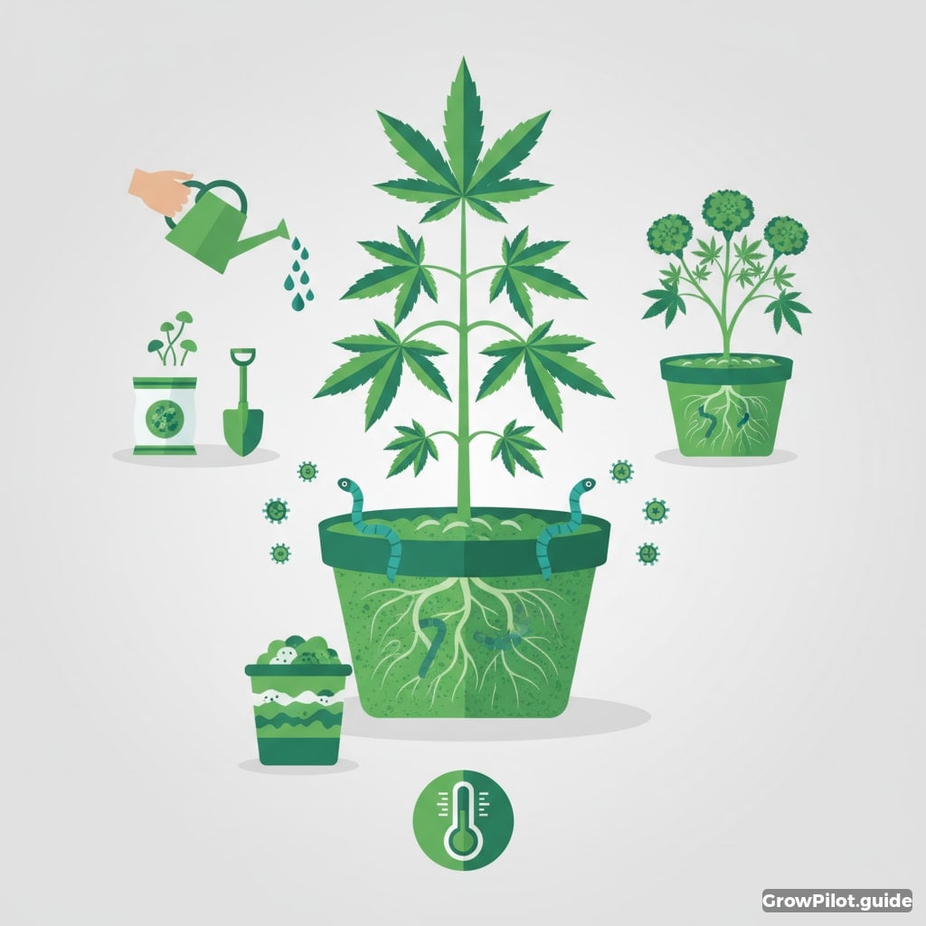 Pflanzenparasitische Nematoden im Cannabis bekämpfen – GrowPilot.guide