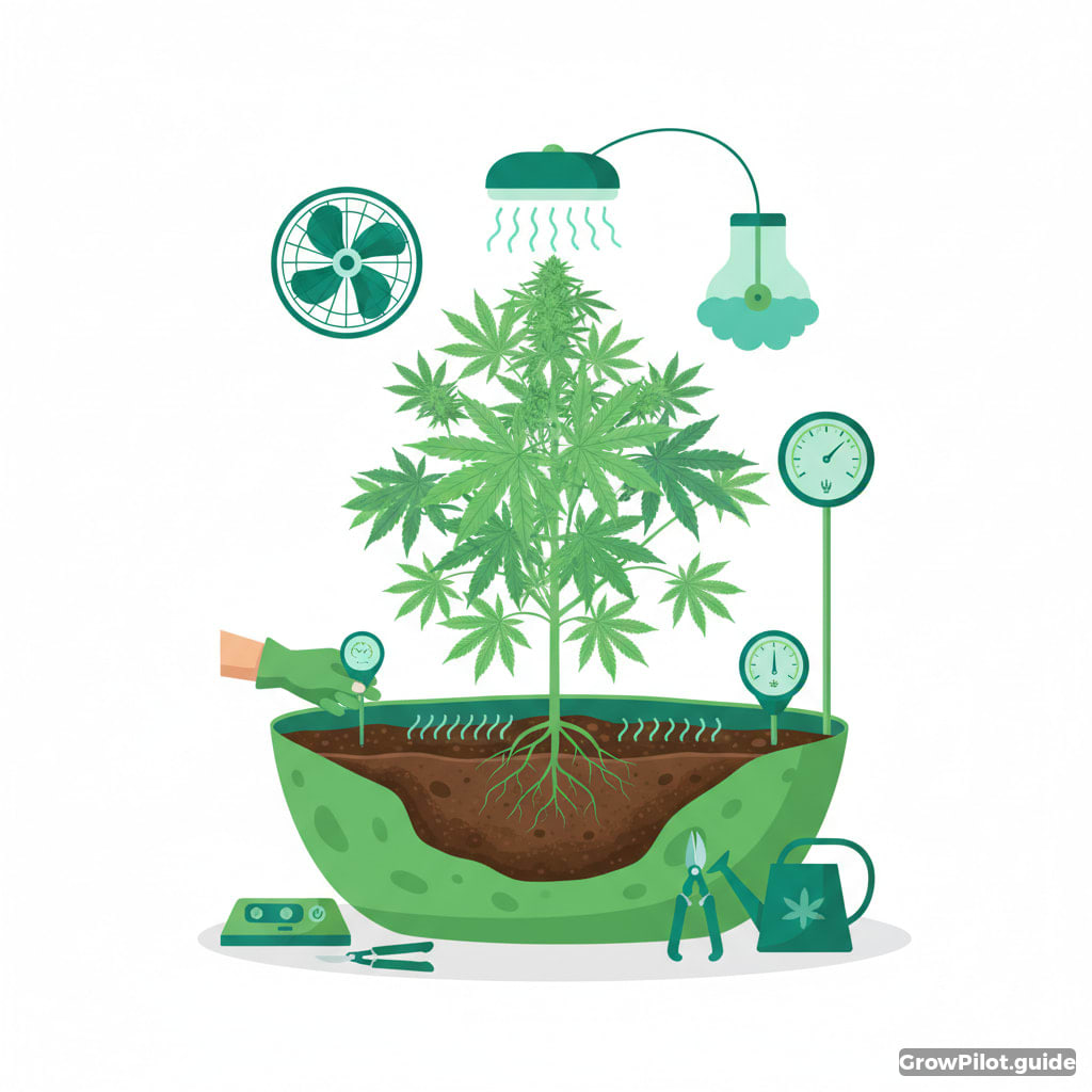 Klimadynamik meistern im Erdanbau – GrowPilot.guide