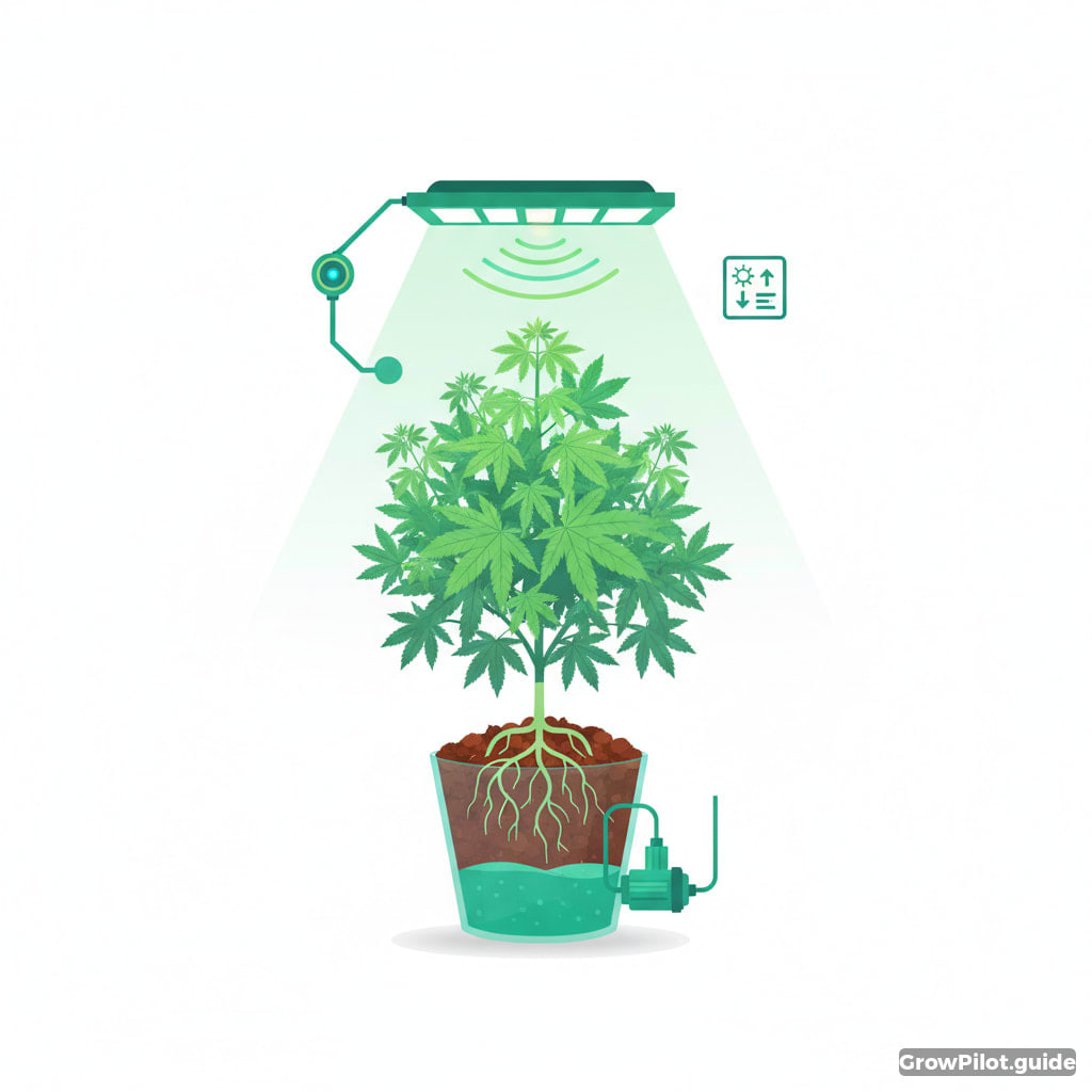 Adaptive lighting control in Coco cultivation – GrowPilot.guide