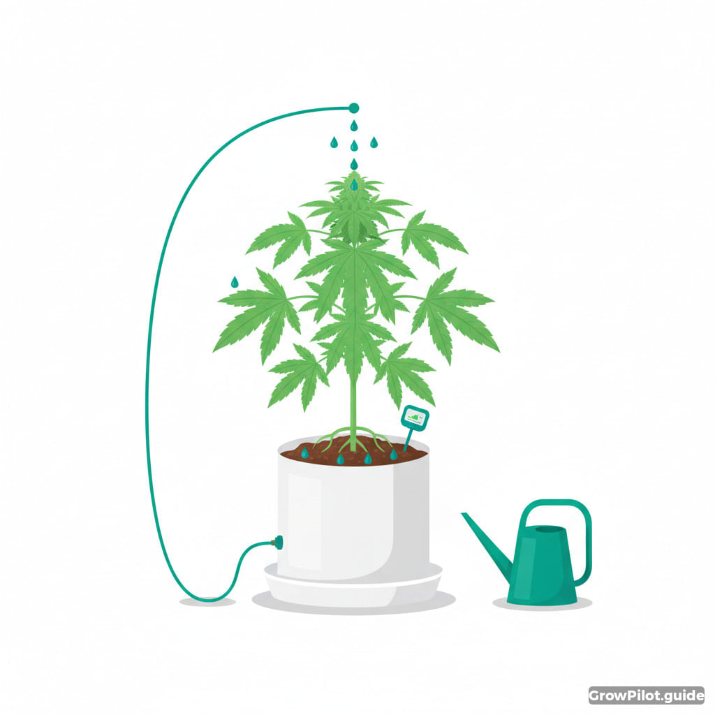 Precise watering in coco cultivation – GrowPilot.guide