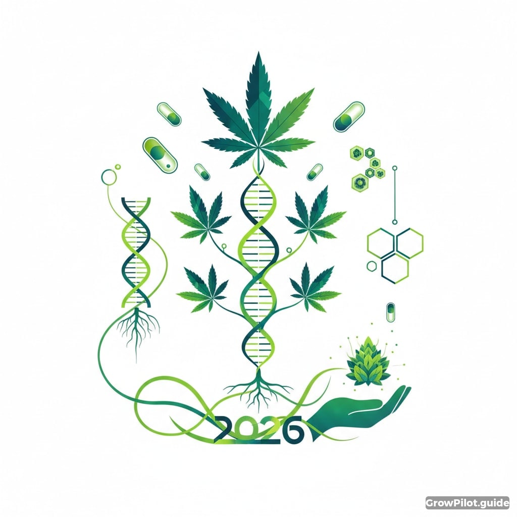 Cannabis-Genetik 2026: Neue Entwicklungen und ihre Bedeutung für den Anbau