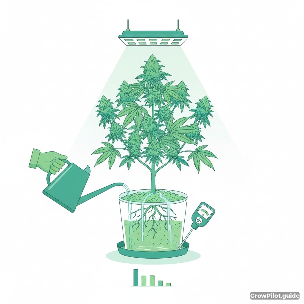Control coco flush correctly before harvesting – GrowPilot.guide