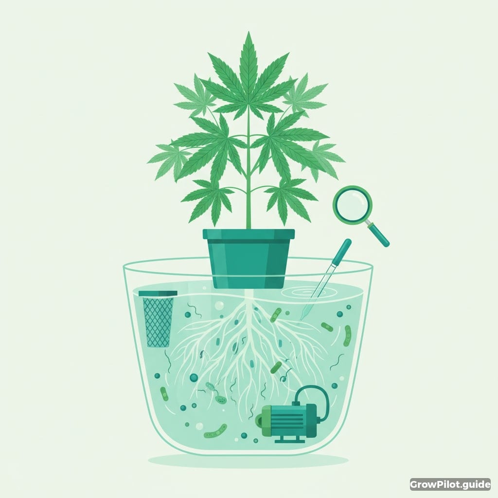 IPM in the hydro reservoir and root zone – GrowPilot.guide