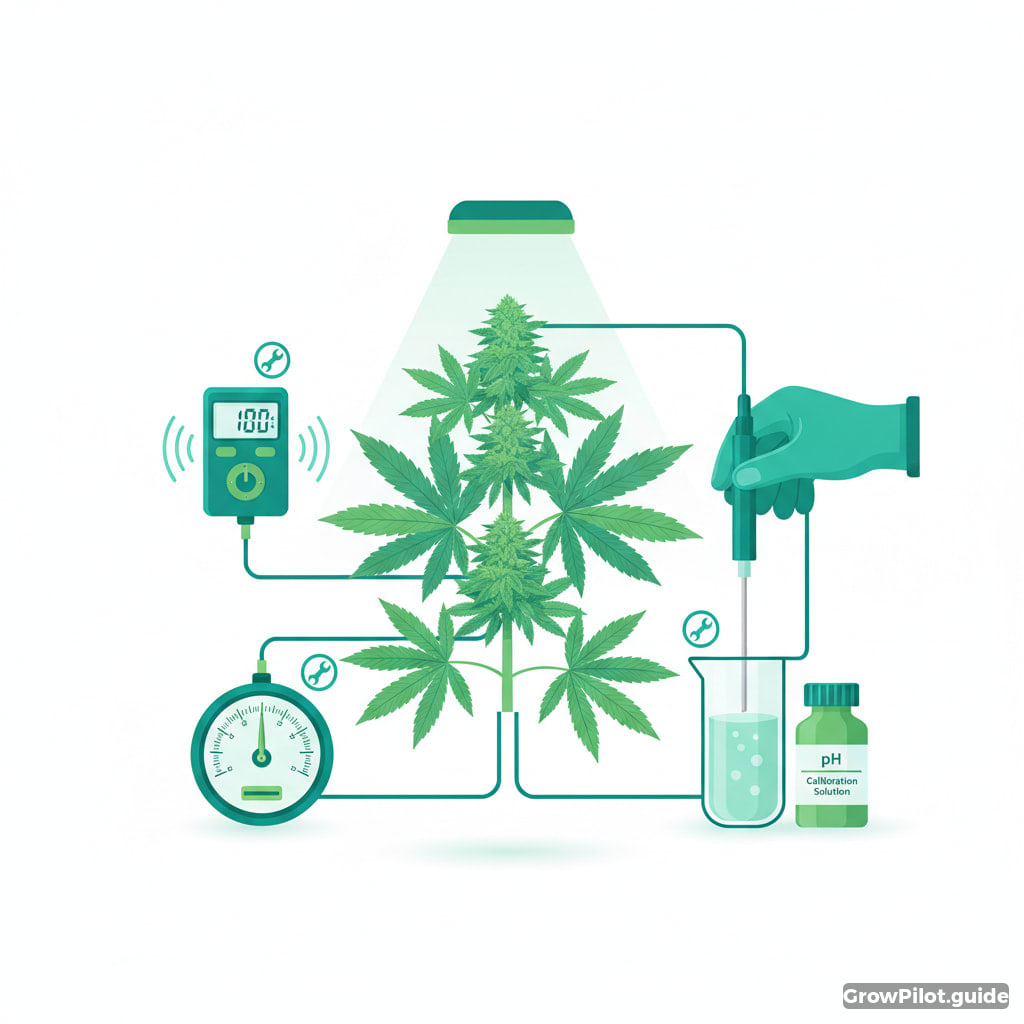 Sensorik im Growraum richtig kalibrieren – GrowPilot.guide