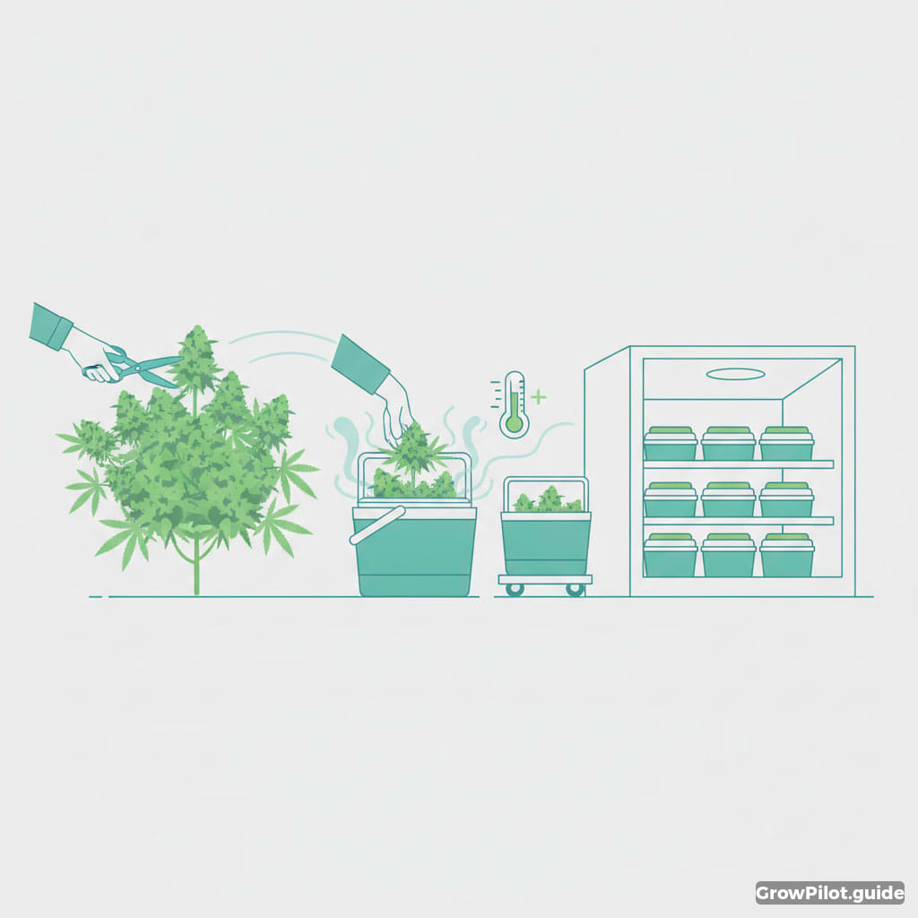 Maintain a clean cold chain after harvesting – GrowPilot.guide