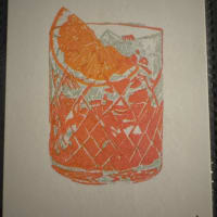 Negroni- Light Pink mini print