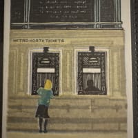 Ticket Booth mini print
