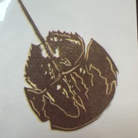 Horseshoe Crab mini print