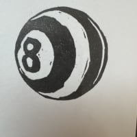 8 Ball mini print