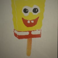 Spongebob Pop mini print